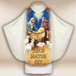 Printed Chasuble for Christmas