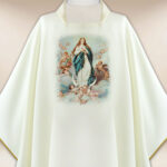 Chasuble with the image of the Assumption of the Blessed Virgin Mary