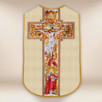 Roman Chasuble Replica Jesus on the Cross