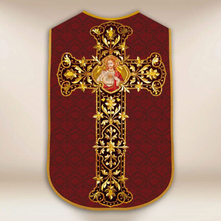 Roman Chasuble Replica Sacred Heart of Jesus