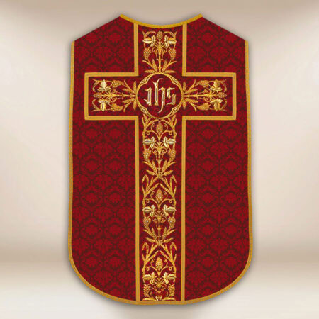 Roman Chasuble Replica IHS