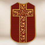 Roman Chasuble Replica Red IHS