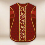Roman Chasuble Replica Red IHS