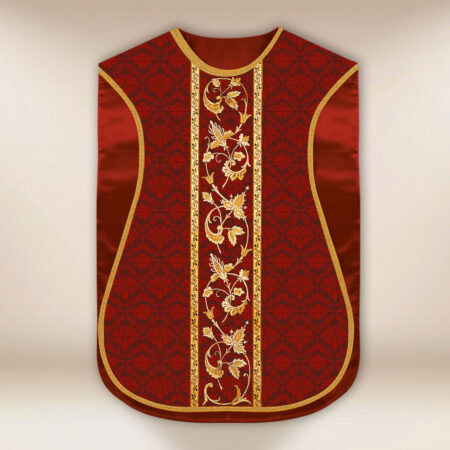 Roman Chasuble Replica Red IHS