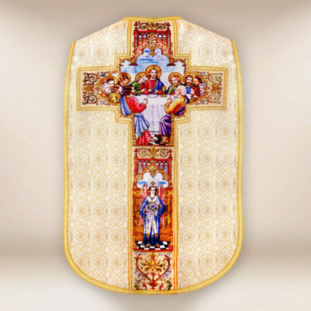 Roman Chasuble Replica Ecru The Last Supper