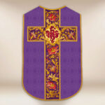 Roman Chasuble Replica Purple IHS