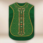 Roman Chasuble Replica Green IHS
