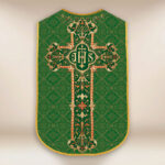 Roman Chasuble Replica Green IHS