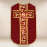 Roman Chasuble Replica Red IHS