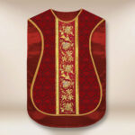 Roman Chasuble Replica Red IHS