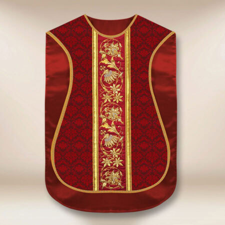 Roman Chasuble Replica Red IHS