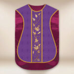 Roman Chasuble Replica Purple IHS