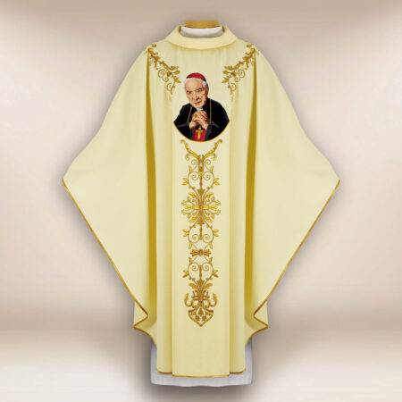 Embroidered chasuble of Primate of the Millennium Stefan Wyszyński