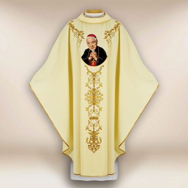 Embroidered chasuble of Primate of the Millennium Stefan Wyszyński
