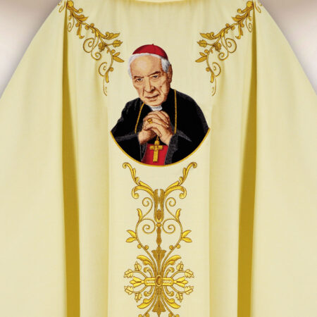 Embroidered chasuble of Primate of the Millennium Stefan Wyszyński
