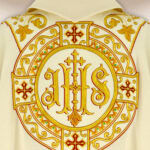 Liturgiczny ornat haftowany Baranek Boży 