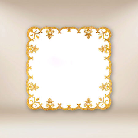 45x45 embroidered napkin for the church