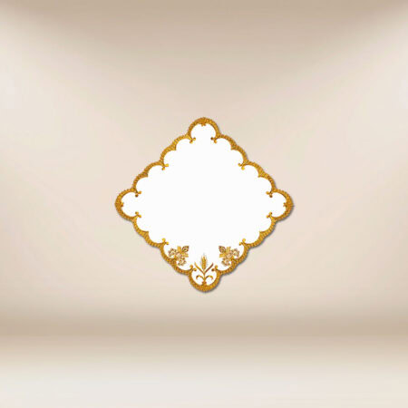 Embroidered Napkin with Gold Embroidery for the Church