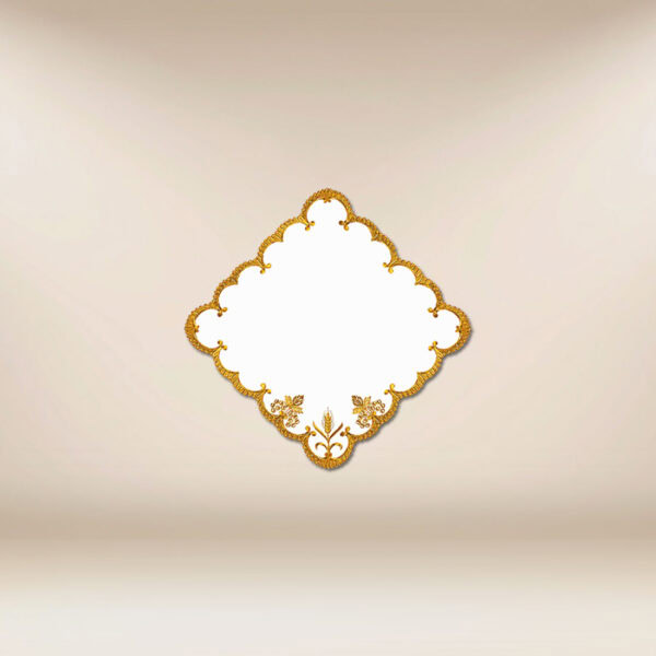 Embroidered Napkin with Gold Embroidery for the Church