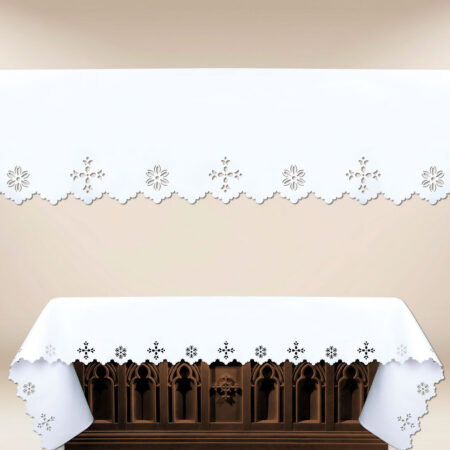 Lace altar cloth