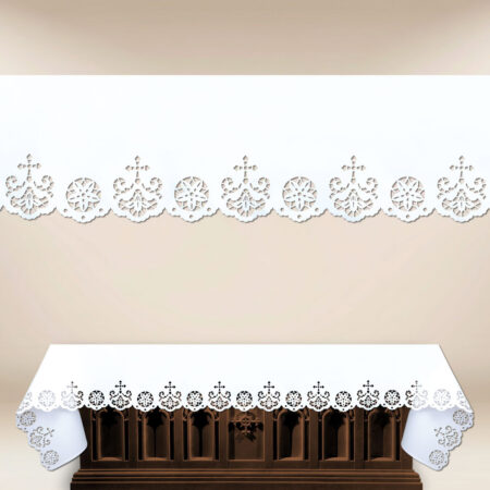 Lace altar cloth