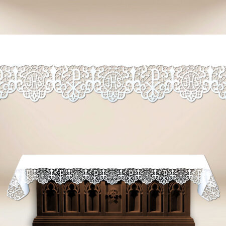 Lace altar cloth