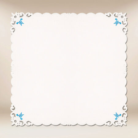 Embroidered Napkin "Florentine Marian" 95X95