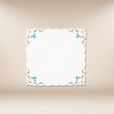 Embroidered napkin "Florentine Marian" 45x45