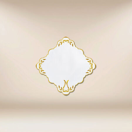 Embroidered Napkin "Ave Maria" Gold 32X32