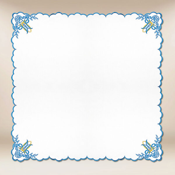 Embroidered Napkin "Mary Blue" 95X95