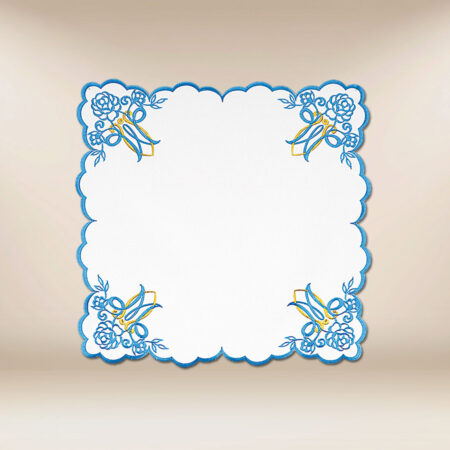 Embroidered Napkin "Mary Blue" 45X45