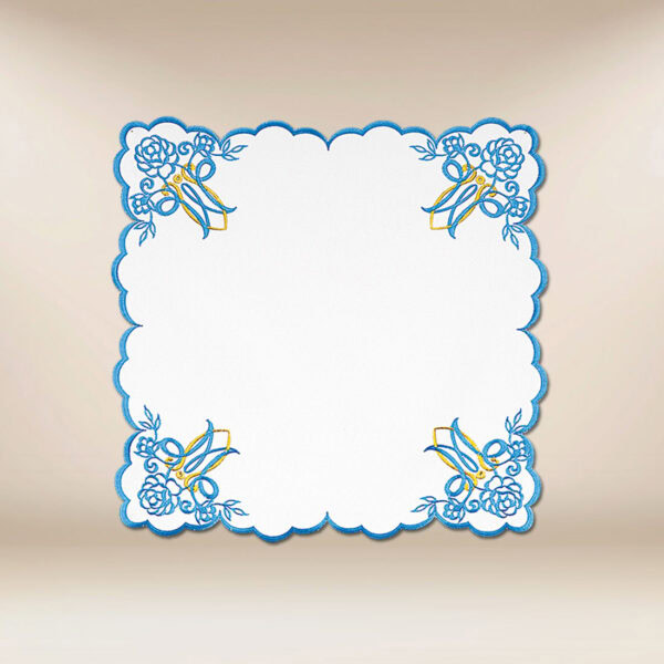 Embroidered Napkin "Mary Blue" 45X45
