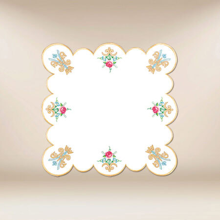 Embroidered Marian Altar Cloth 45x45cm