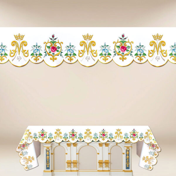 Maryjny Liturgical Altar Cloth - Custom Size