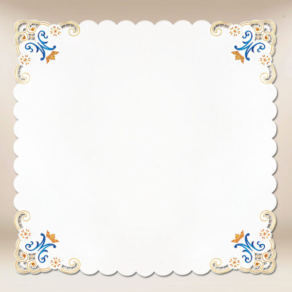 Embroidered napkin "Rosario" 110X110
