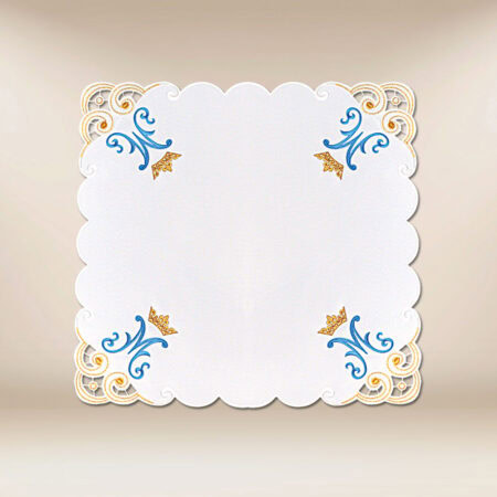 Embroidered napkin "Rosario" 45x45