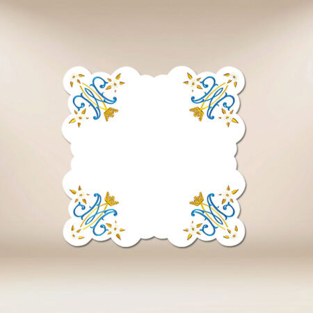 Embroidered Napkin "Mater Dei" 45X45