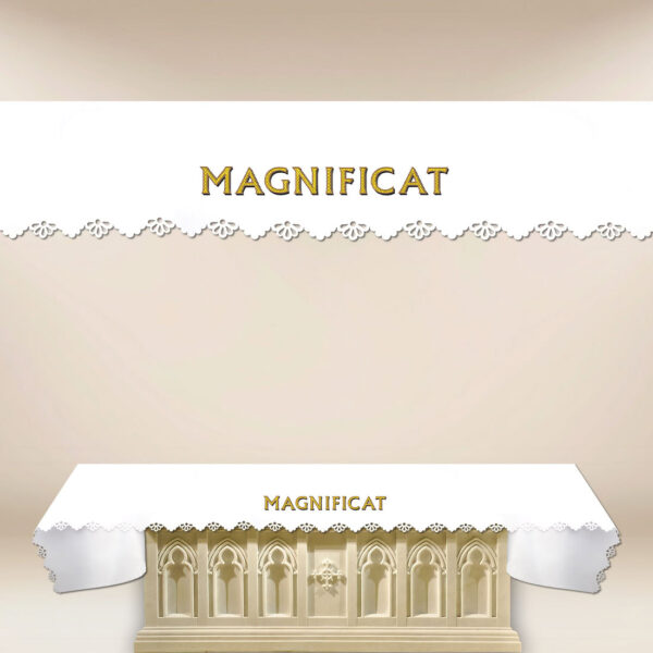 Laser-cut altar cloth "Magnificat"