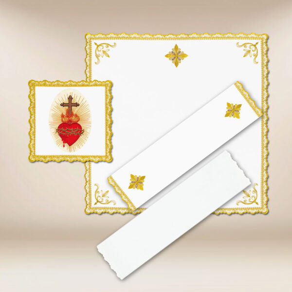 Chalice Linen Sacred Heart of Jesus