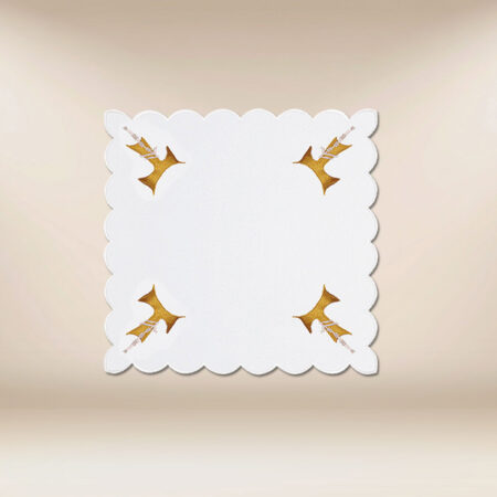 Liturgical embroidered napkin