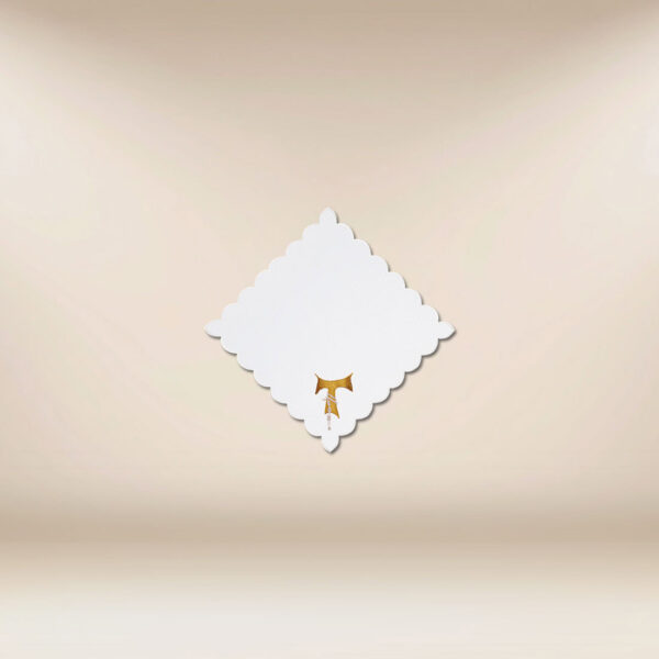 Embroidered napkin "Franciscan" 32x32