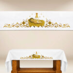 Christmas altar cloth
