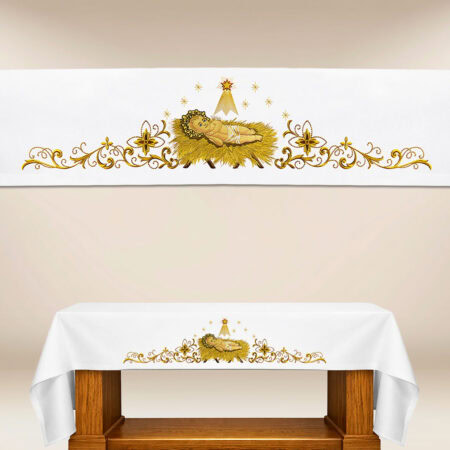 Christmas altar cloth