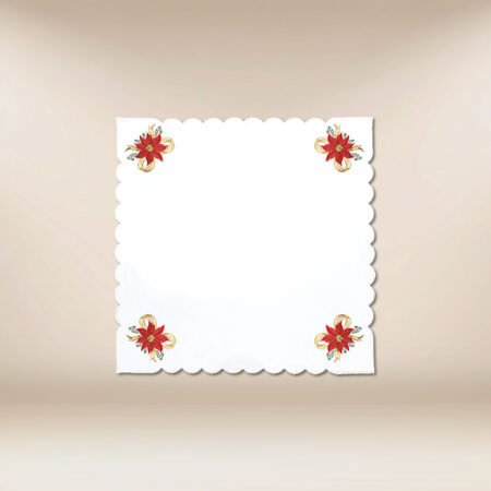 Embroidered Napkin Holy Family