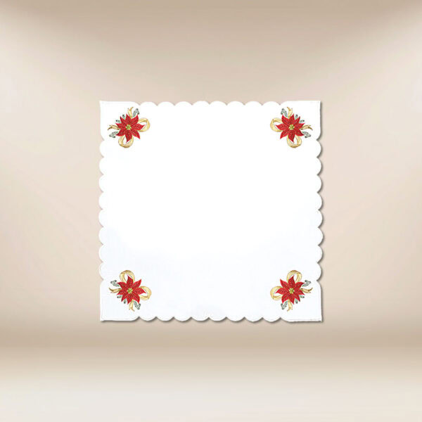 Embroidered Napkin Holy Family