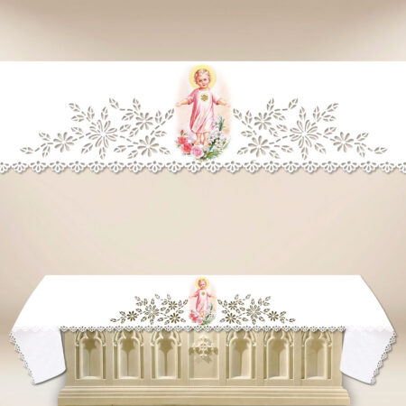 Lace altar cloth