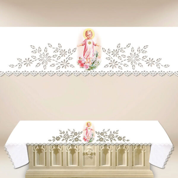 Lace altar cloth