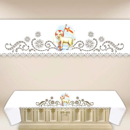 Lace altar cloth