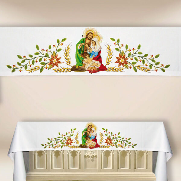 altar cloth Star of Bethlehem