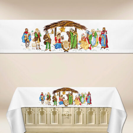 Embroidered Tablecloth Bethlehem